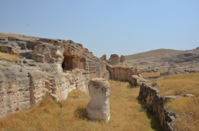 HASANKEYF CASTLE, WATER TANK, SIPHON AND CISTERN