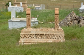 YOLVEREN VILLAGE YAZIDI CEMETERY AREA