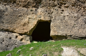 THE ROCK MASJID TO THE WEST OF HASANKEYF CASTLE